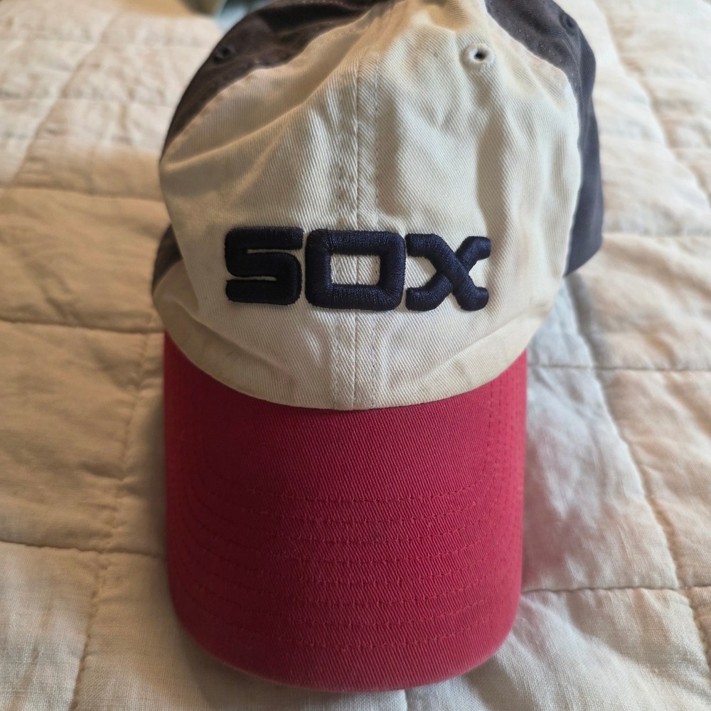 Twins Enterprise Sox Baseball Hat Mens M Navy White Red 1983 Cooperstown
